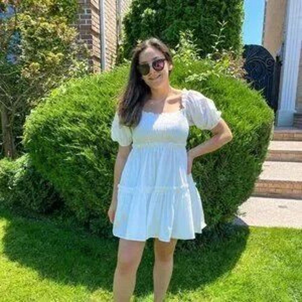 Mable White Mini Dress Sz Small